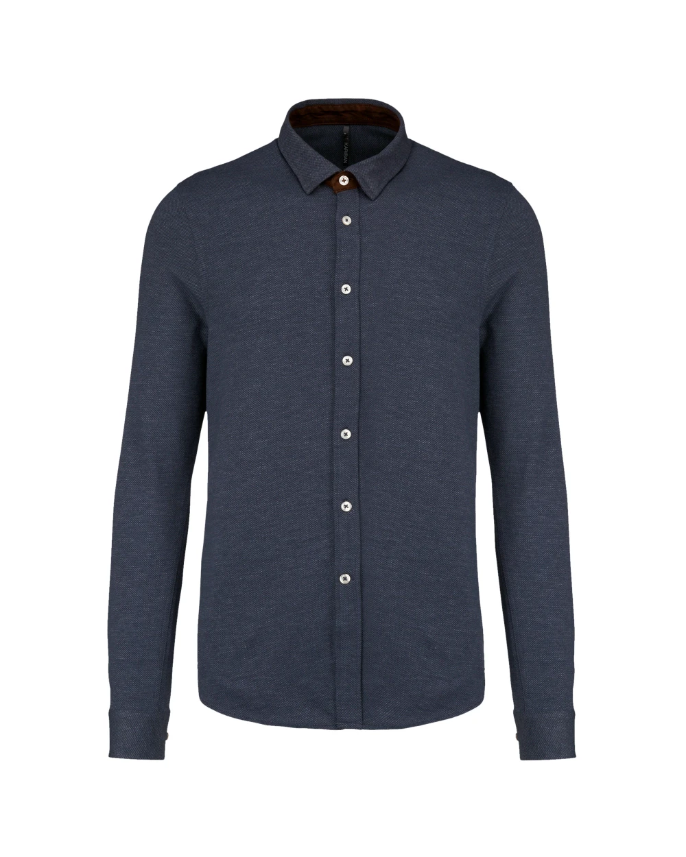Chemises personnalisable KARIBAN Chemise jacquard manches longues