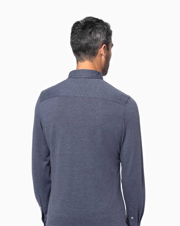 Chemises personnalisable KARIBAN Chemise jacquard manches longues