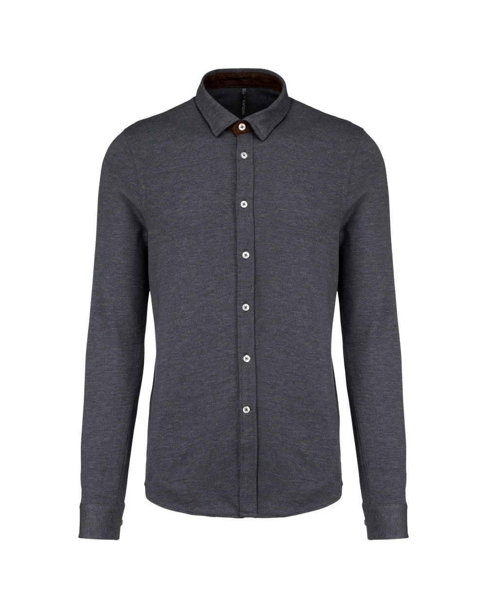 Chemises personnalisable KARIBAN Chemise jacquard manches longues