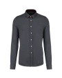 Chemises personnalisable KARIBAN Chemise jacquard manches longues