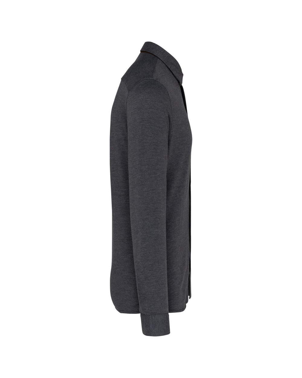 Hemden KARIBAN Jacquard overhemd  lange mouwen voor bedrukking &amp; borduring