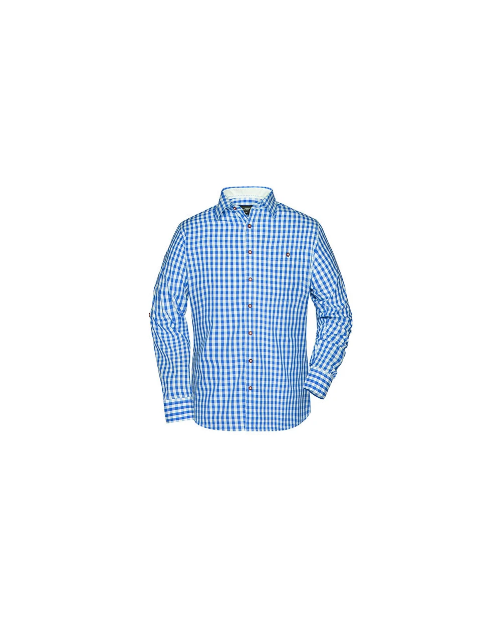 Hemden JAMES & NICHOLSON Men`s Traditional Shirt voor bedrukking &amp; borduring