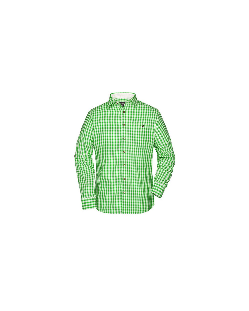 Hemden JAMES & NICHOLSON Men`s Traditional Shirt voor bedrukking &amp; borduring