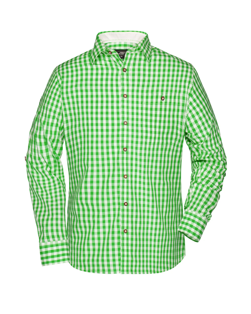 Hemden JAMES & NICHOLSON Men`s Traditional Shirt voor bedrukking &amp; borduring