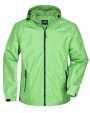 Vestes personnalisable JAMES & NICHOLSON Mens` Rain Jacket