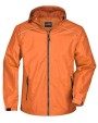 Vestes personnalisable JAMES & NICHOLSON Mens` Rain Jacket