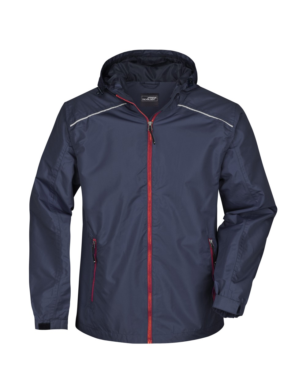 Jassen JAMES & NICHOLSON Men`s Rain Jacket voor bedrukking &amp; borduring