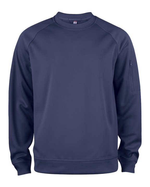 CLIQUE Basic Active Roundneck Sweatshirts personalisierbar
