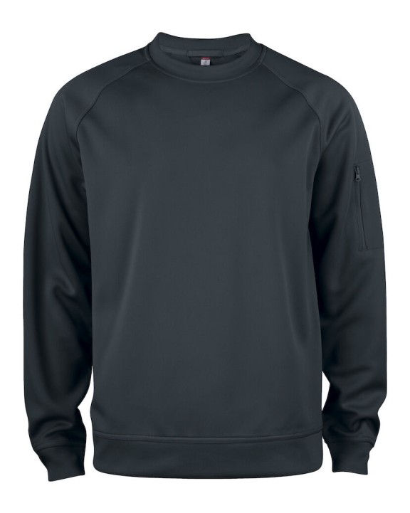CLIQUE Basic Active Roundneck Sweatshirts personalisierbar