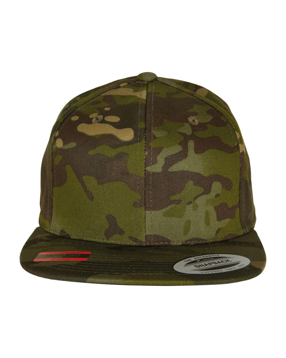 Petjes FLEXFIT Classic snapbackpet camouflage voor bedrukking &amp; borduring