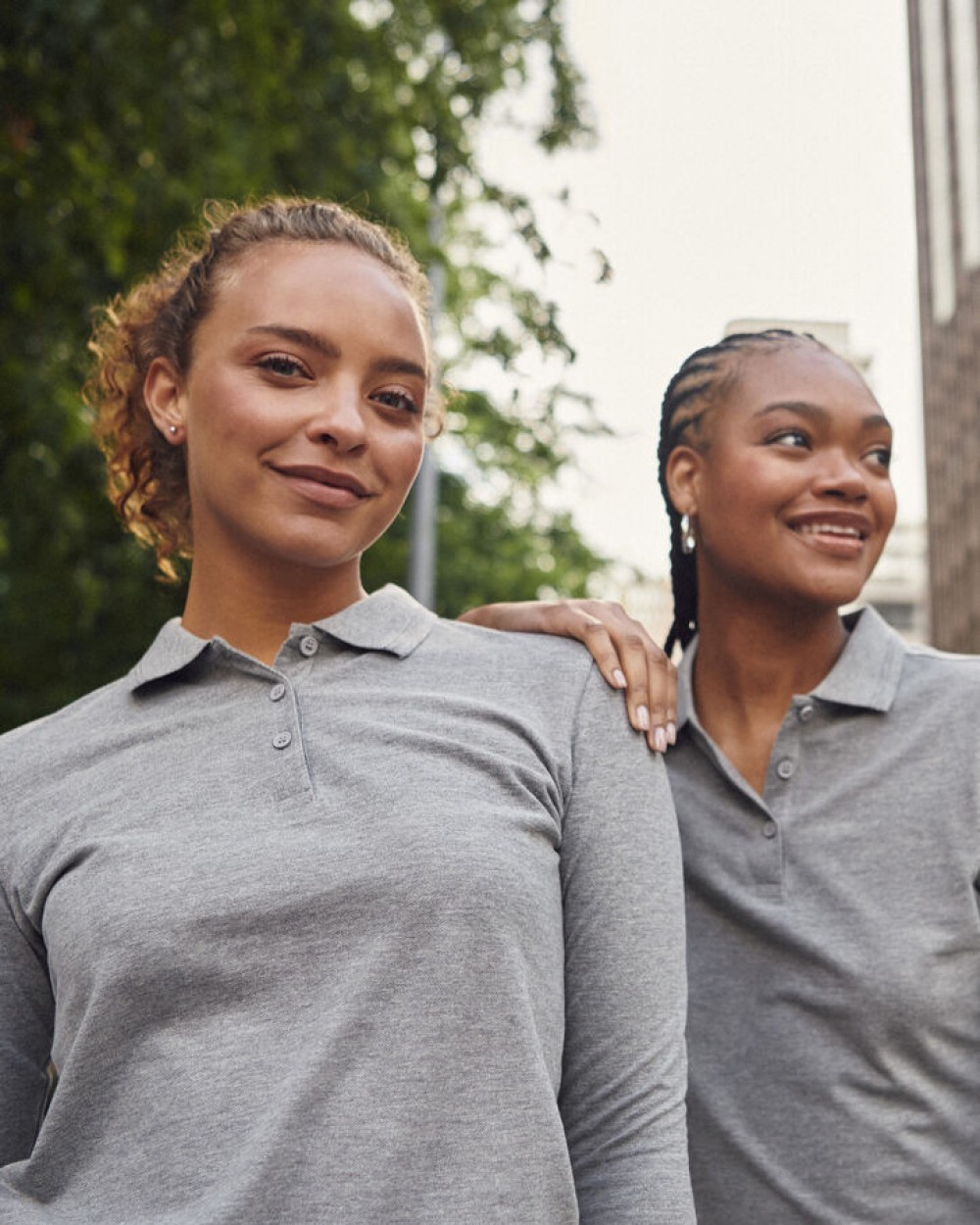 Polo's CLIQUE Manhattan L/S Women voor bedrukking &amp; borduring