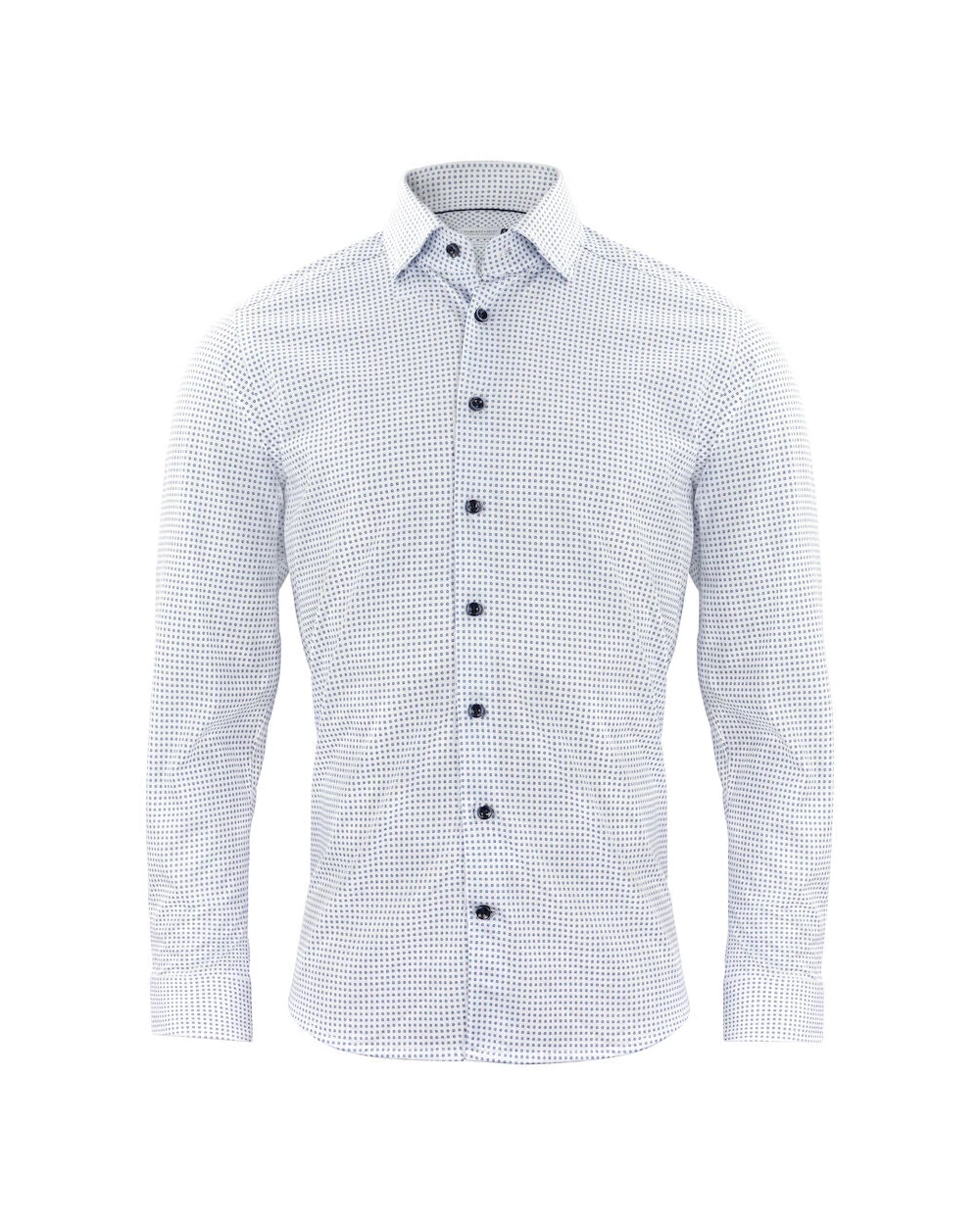 Chemises personnalisable J. HARVEST & FROST IB131 Pique Knit Chemise Slim Fit Hommes