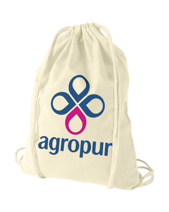 4DO Oregon 100 g/m² Premium Turnbeutel 5L Taschen personalisierbar