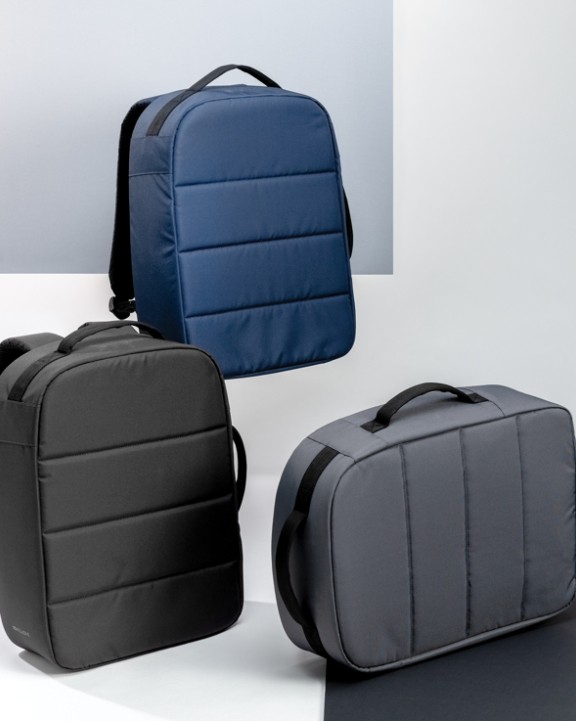 4DO Impact AWARE™ RPET Anti-Diebstahl 15,6" Laptop-Rucksack Taschen personalisierbar