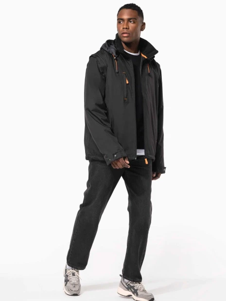 Vestes à personnaliser KARIBAN Blouson à manches amovibles homme 