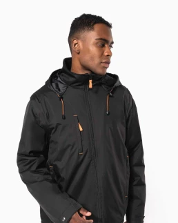 Blouson à manches amovibles homme