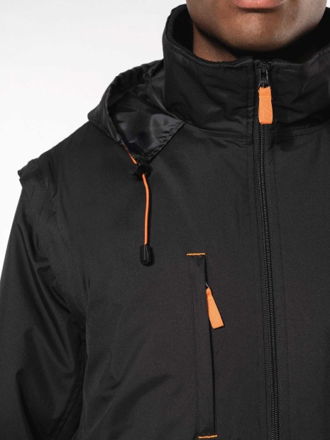 Vestes à personnaliser KARIBAN Blouson à manches amovibles homme 