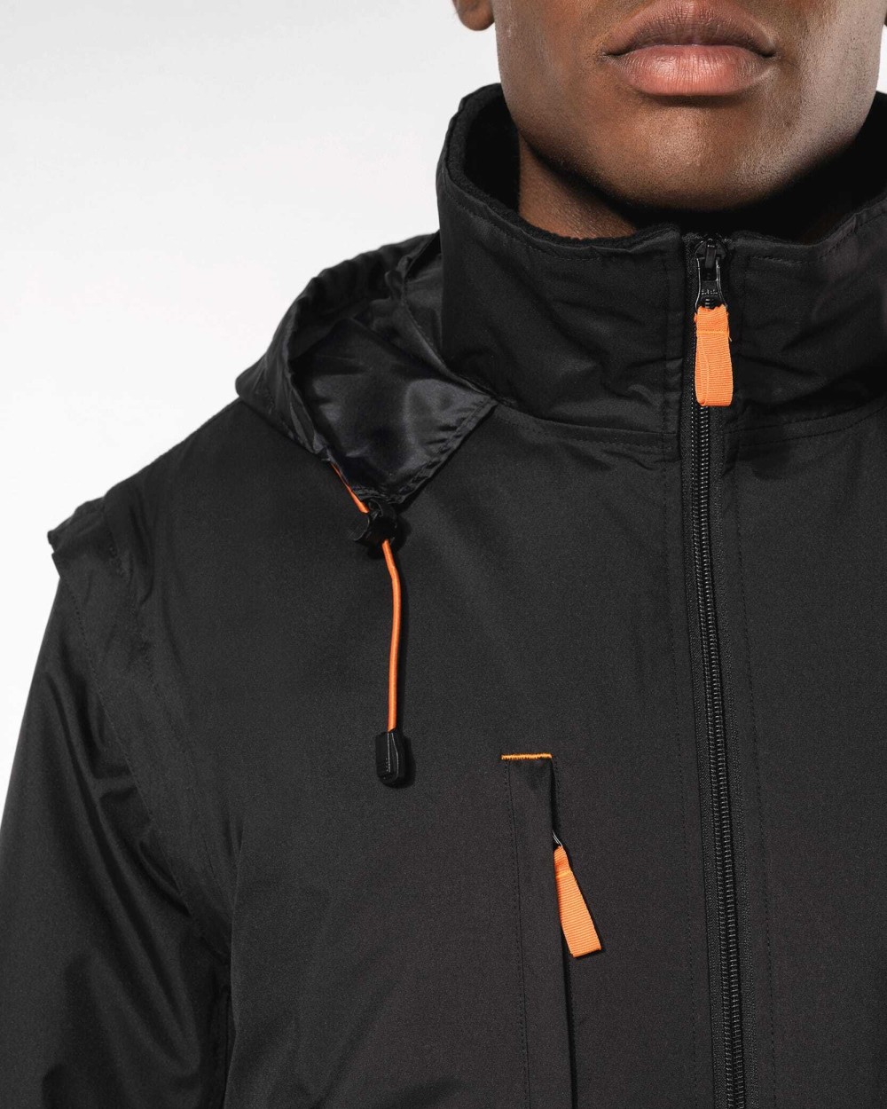 Vestes personnalisable KARIBAN Blouson à manches amovibles homme