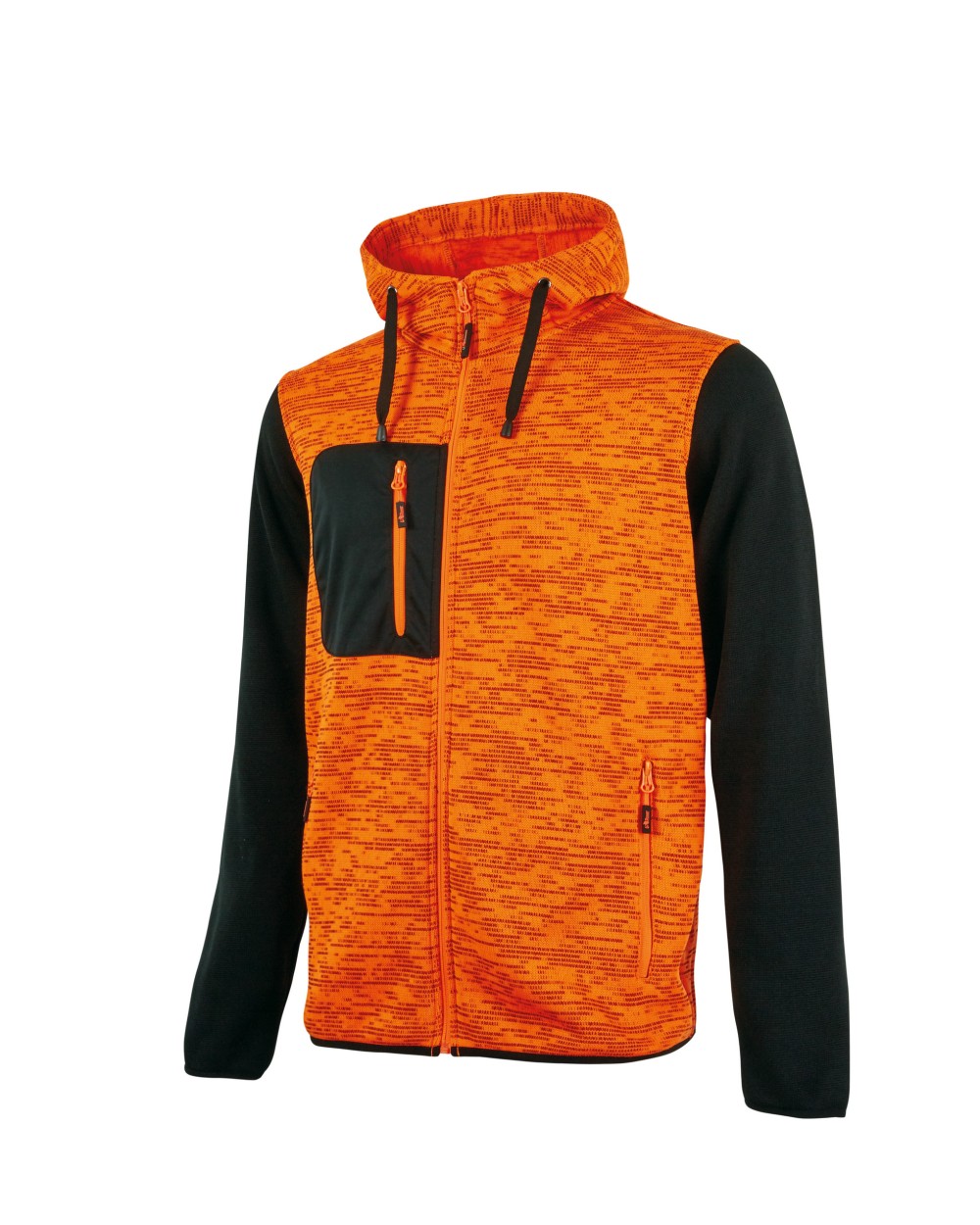 Sweaters & hoodies U-POWER Sweatvest Rainbow met capuchon voor bedrukking &amp; borduring
