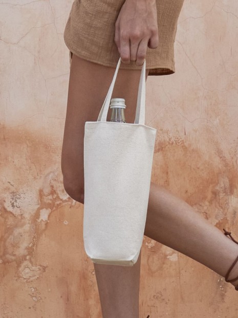 Sacs & Bagagerie à personnaliser WESTFORDMILL FAIRTRADE COTTON BOTTLE BAG 