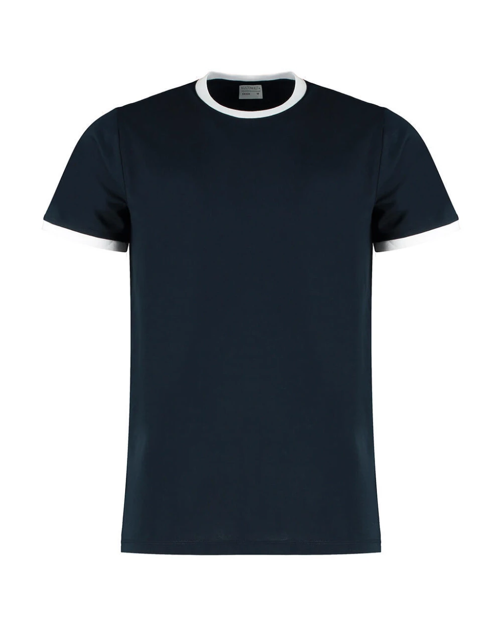 T-shirts KUSTOM KIT Fashion Fit Ringer Tee voor bedrukking &amp; borduring