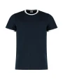 T-shirts KUSTOM KIT Fashion Fit Ringer Tee voor bedrukking &amp; borduring