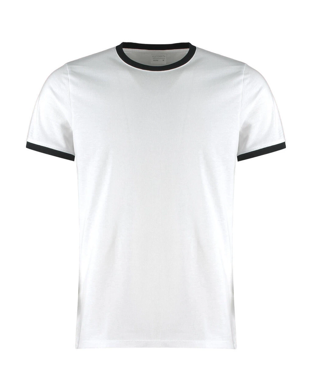 T-shirts KUSTOM KIT Fashion Fit Ringer Tee voor bedrukking &amp; borduring