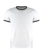 T-shirts KUSTOM KIT Fashion Fit Ringer Tee voor bedrukking &amp; borduring
