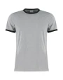 T-shirts KUSTOM KIT Fashion Fit Ringer Tee voor bedrukking &amp; borduring
