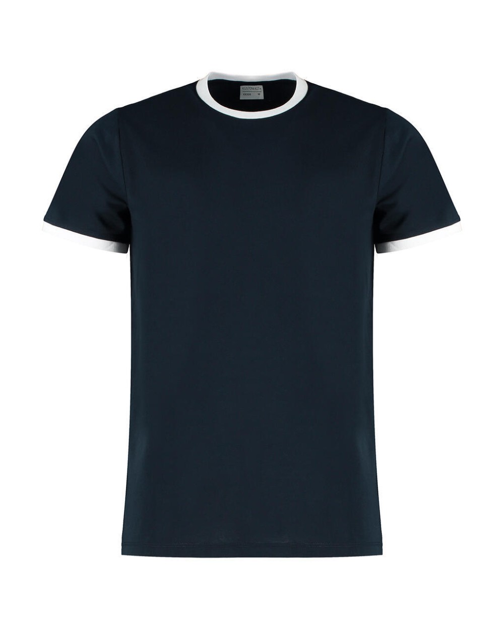 KUSTOM KIT Fashion Fit Ringer Tee T-Shirts personalisierbar