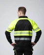Sweat-shirts personnalisable PROJOB 6120 SWEATSHIRT FULL ZIP - EN ISO 20471 CLASSE 1