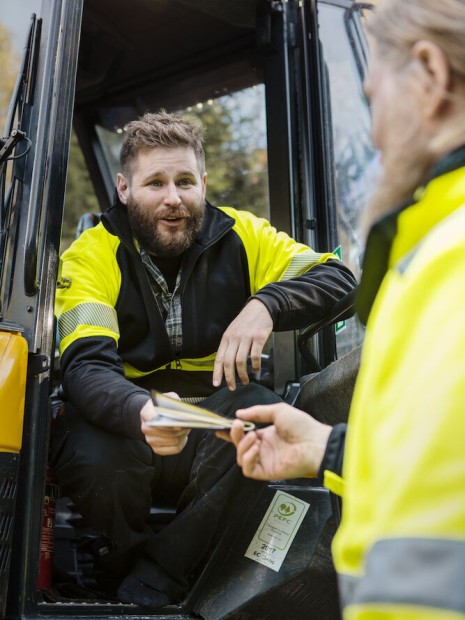 Sweat-shirts à personnaliser PROJOB 6120 SWEATSHIRT FULL ZIP - EN ISO 20471 CLASSE 1 