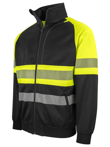 PROJOB 6120 SWEATSHIRT FULL ZIP - EN ISO 20471 CLASSE 1 /api/colors/f8fdaa66-6ddc-4b38-97a7-dc26c00d2622 personnalisable