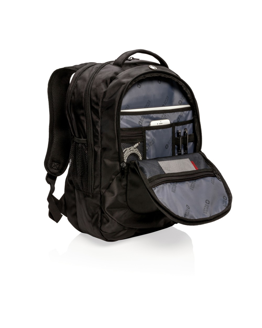 Tassen & Zakken SWISS PEAK Outdoor laptop rugtas voor bedrukking &amp; borduring