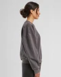 Sweaters & hoodies BUILD YOUR BRAND Ladies Vintage Heavy Crewneck voor bedrukking &amp; borduring
