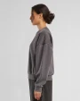 Sweaters & hoodies BUILD YOUR BRAND Ladies Vintage Heavy Crewneck voor bedrukking &amp; borduring