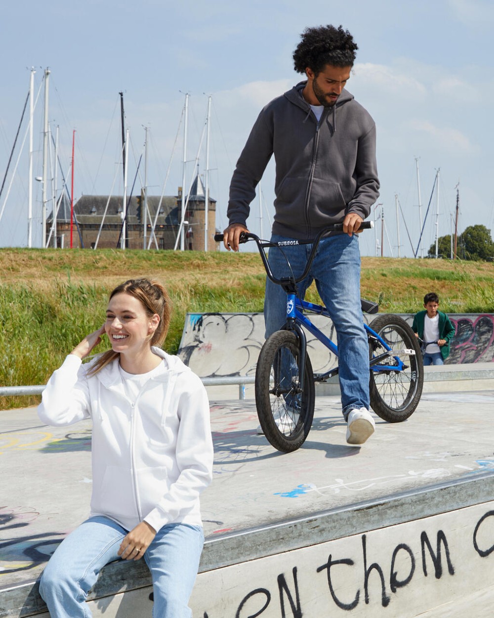 Sweaters & hoodies  Originals Hooded Full Zip Men voor bedrukking &amp; borduring