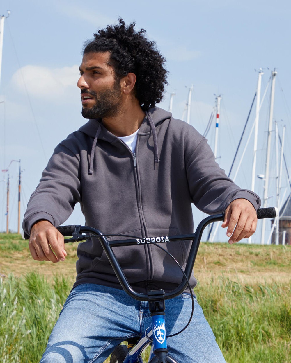 Sweaters & hoodies SG CLOTHING Originals Hooded Full Zip Men voor bedrukking &amp; borduring