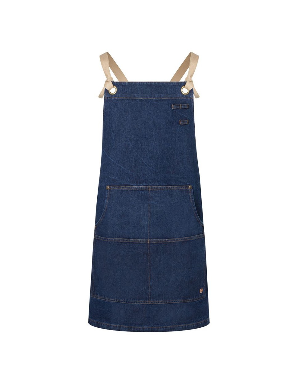 Articles bébés personnalisable KARLOWSKY BIB APRON DENIM URBAN-STYLE