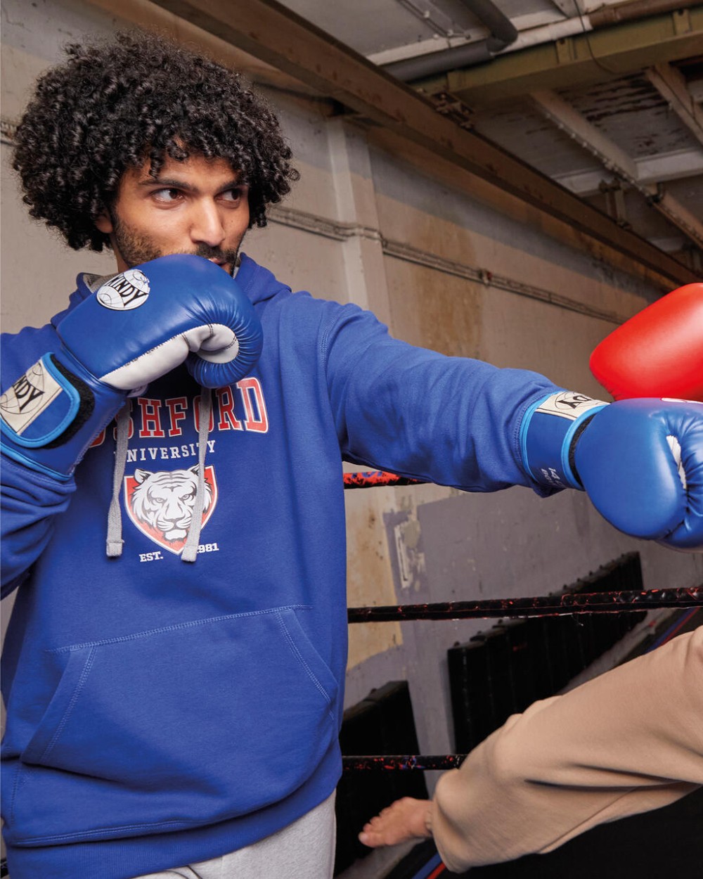 Sweat-shirts personnalisable SG CLOTHING Contrast Hooded Sweatshirt Men