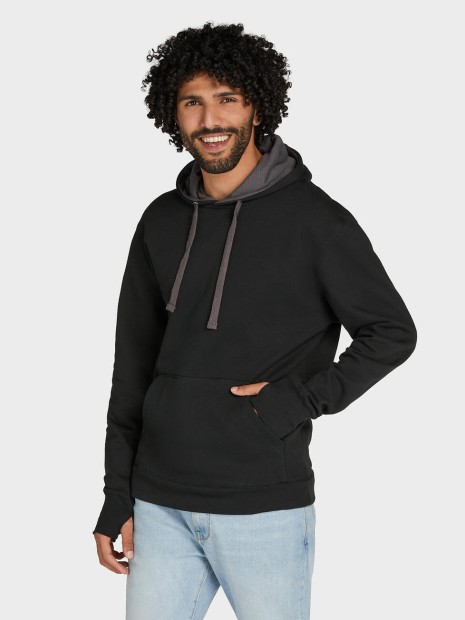 Sweat-shirts à personnaliser SG CLOTHING Contrast Hooded Sweatshirt Men 