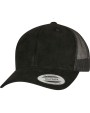 Casquettes personnalisable FLEXFIT SUEDE LEATHER TRUCKER CAP