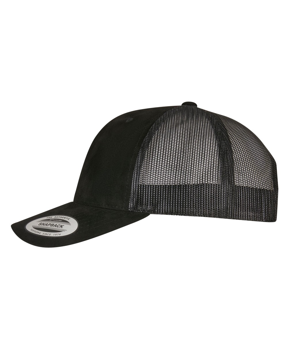 Petjes FLEXFIT SUEDE LEATHER TRUCKER CAP voor bedrukking &amp; borduring
