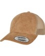 FLEXFIT SUEDE LEATHER TRUCKER CAP Kappen personalisierbar