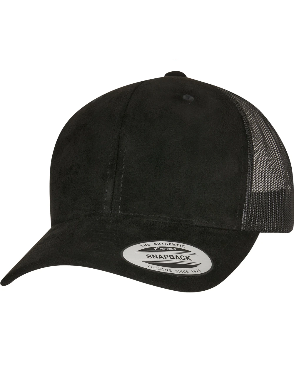 Casquettes personnalisable FLEXFIT SUEDE LEATHER TRUCKER CAP