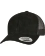 Casquettes personnalisable FLEXFIT SUEDE LEATHER TRUCKER CAP