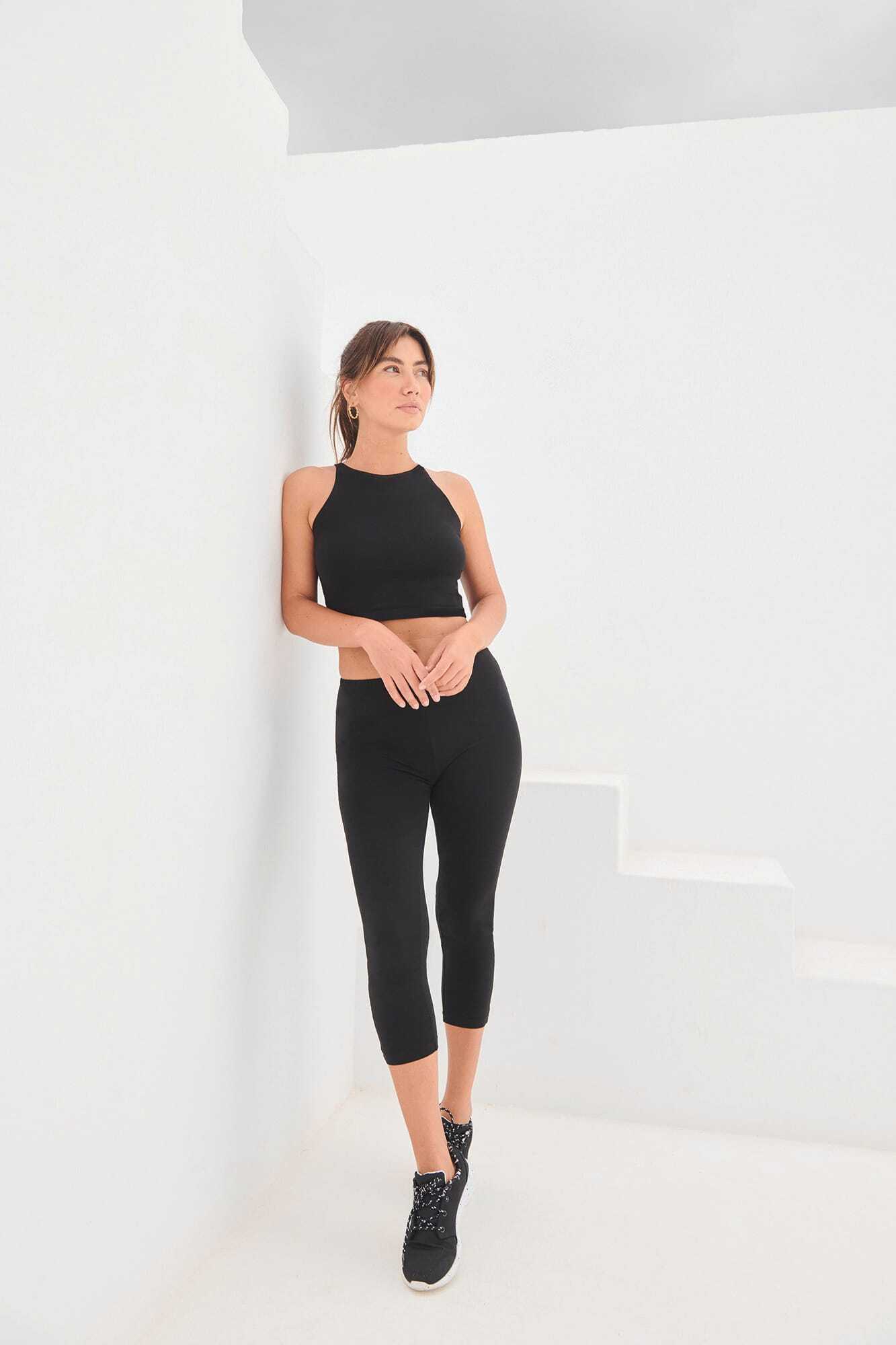 Broeken SKINNIFIT Legging 3/4 voor bedrukking &amp; borduring