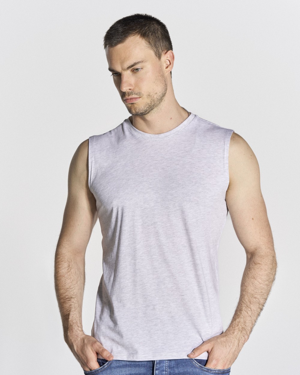 T-shirts JHK MAN URBAN TANK TOP voor bedrukking &amp; borduring