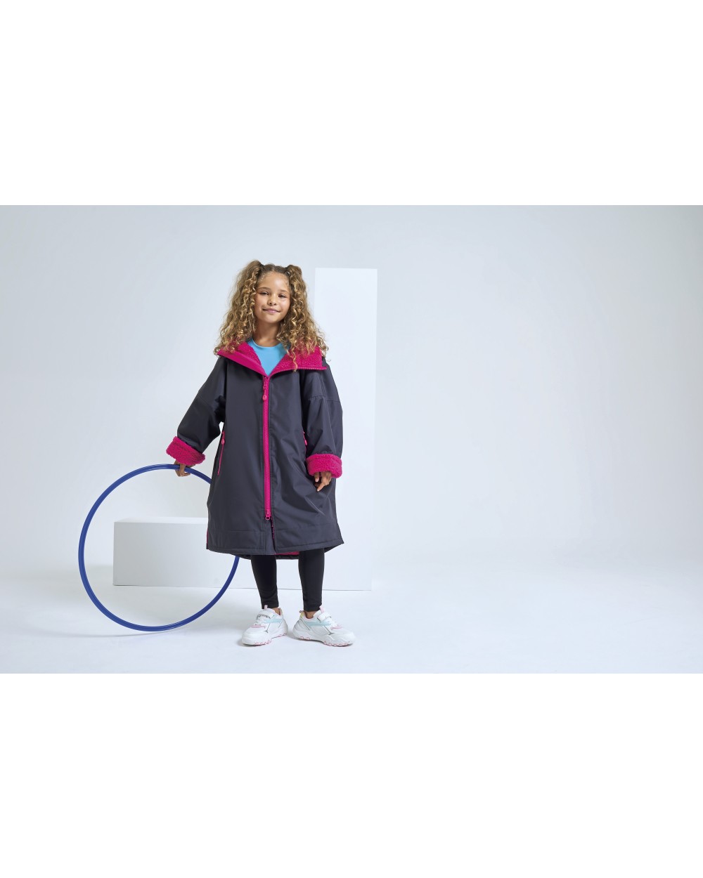 Vestes personnalisable TRIDRI Kids All Seasons Waterproof Changing Robe
