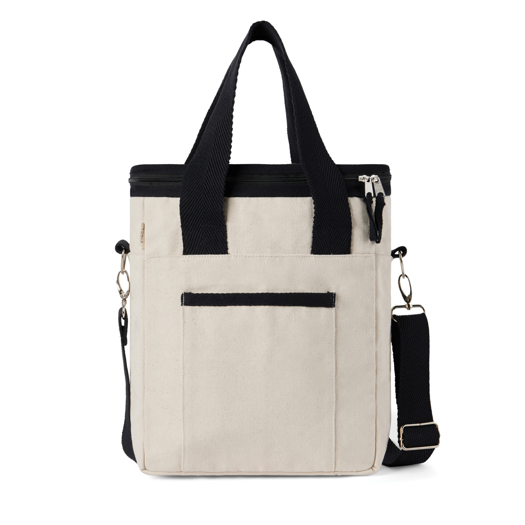 Tassen & Zakken VINGA VINGA Volonne AWARE™ recycled canvas koeltas/tote voor bedrukking &amp; borduring